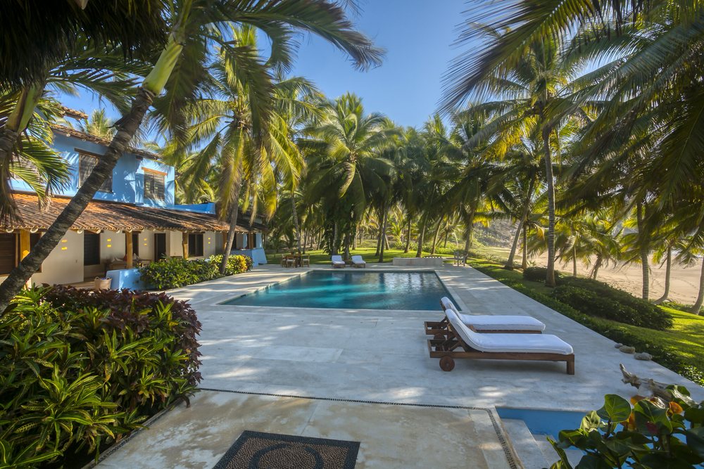 The swimming pool